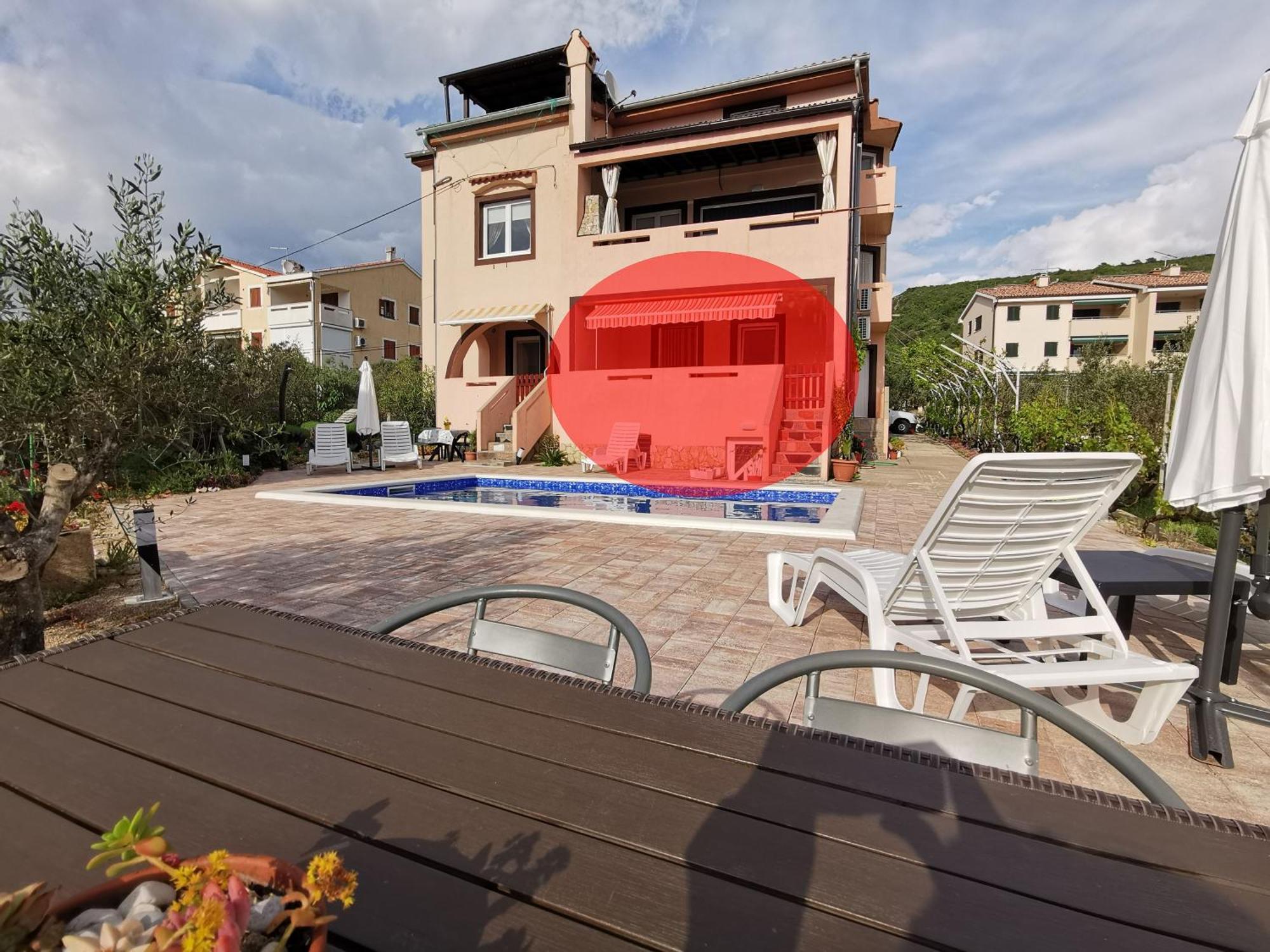 Apartman Franolic Punat Kültér fotó