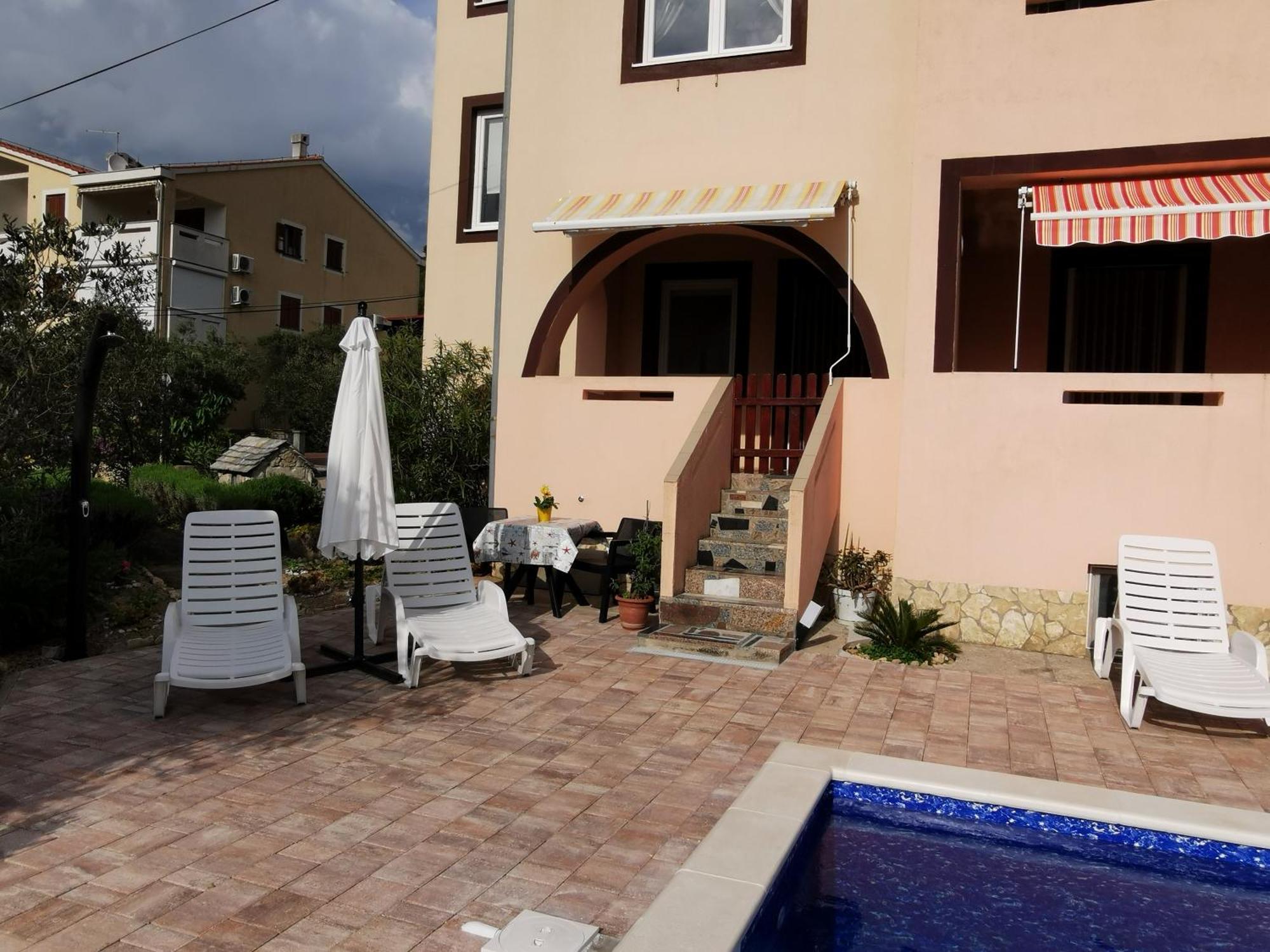 Apartman Franolic Punat Kültér fotó