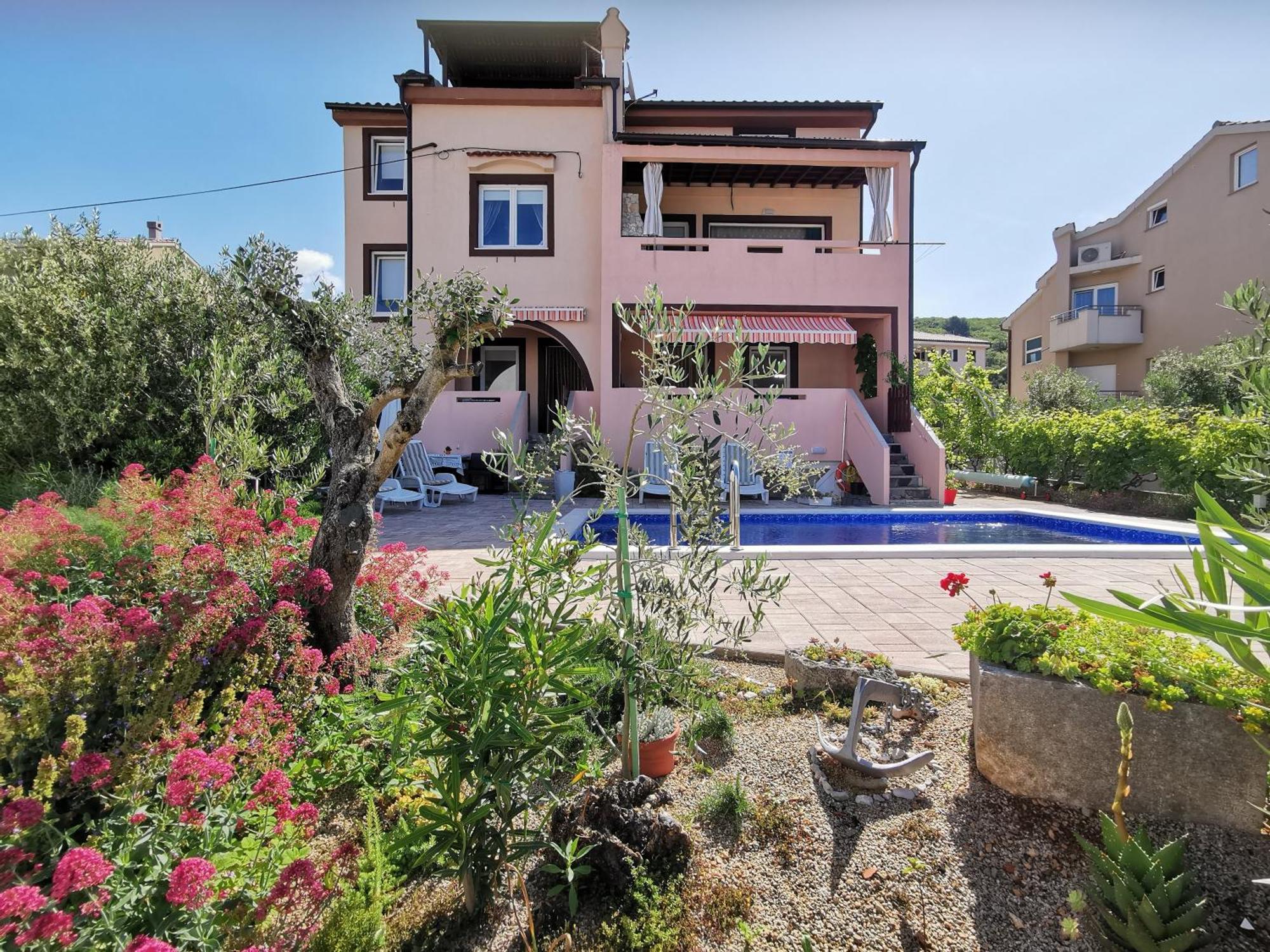 Apartman Franolic Punat Kültér fotó
