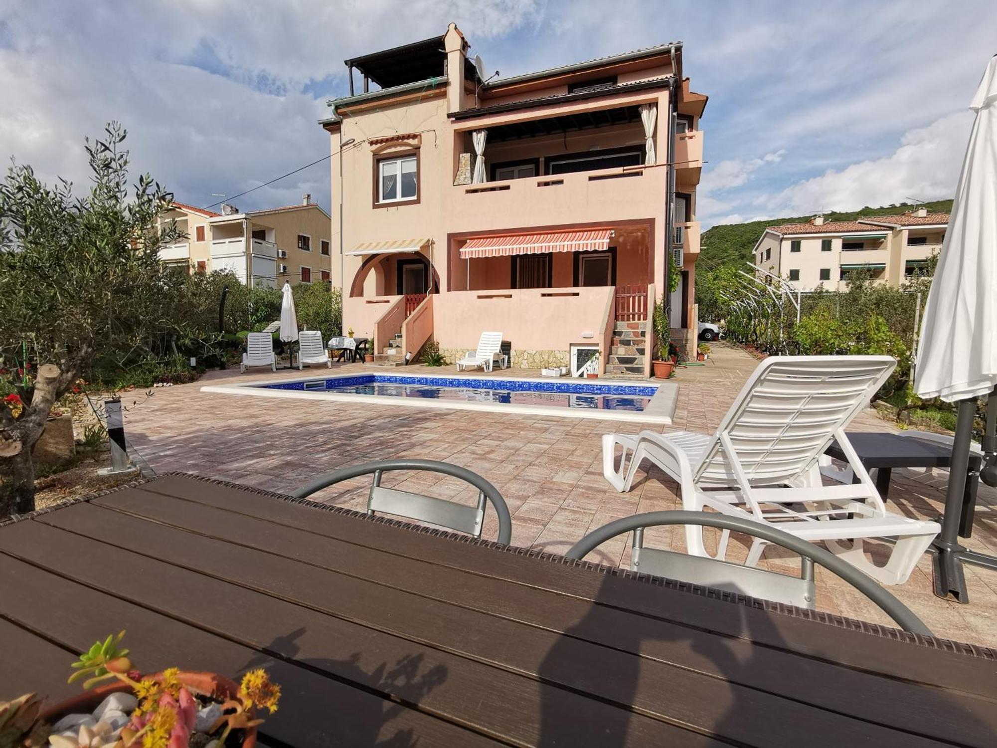 Apartman Franolic Punat Kültér fotó